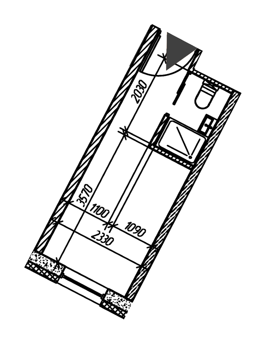 Квартира студия 14.39 м², 19/26 эт., Комплекс апартаментов «cOASIS VERTICAL»
